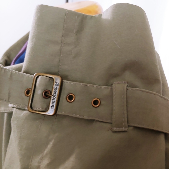AQUASCUTUM Aqua 5 Men's Hampstead Trench  Size 42L - Picture 3 of 9
